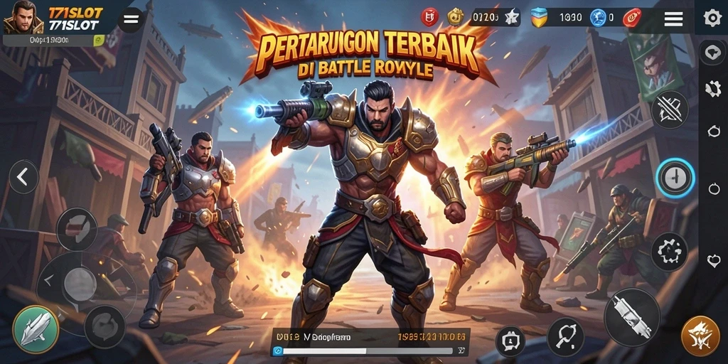 Gameplay menarik di arena Battle Royale 171SLOT.