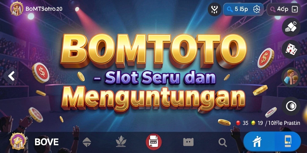 Tampilan gameplay BOMTOTO yang menakjubkan dan seru.