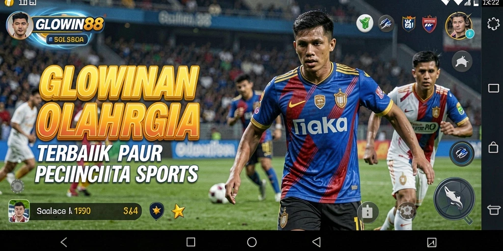 Tangkapan layar GLOWIN88 menunjukkan gameplay menakjubkan dalam permainan olahraga.