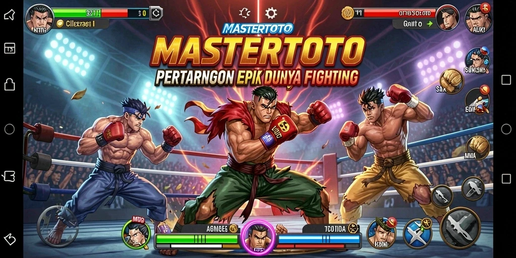 Gameplay MASTERTOTO yang penuh aksi dan seru.