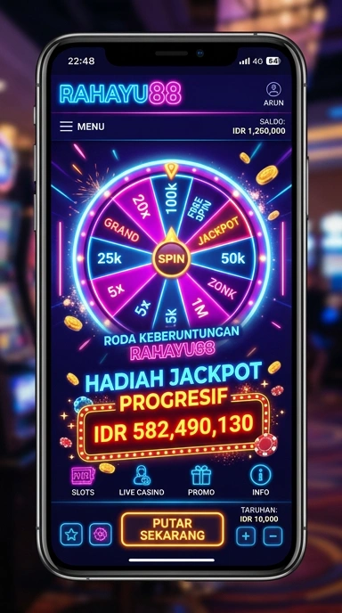 Tampilan antarmuka rahayu88 yang ramah pengguna.